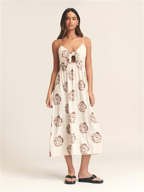 St MRLO Kjole 'MRLO MIDI DRESS'  beige / brun