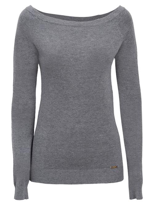 Influencer Pullover  grå