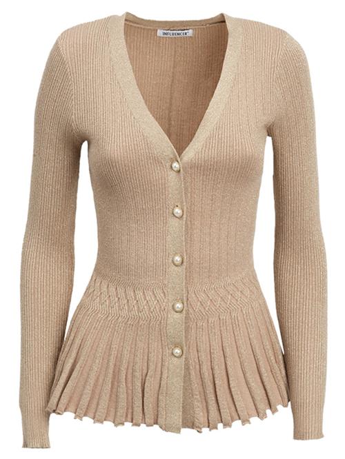 Influencer Cardigan  beige