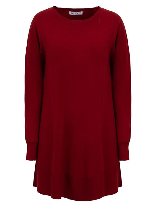 Influencer Kjole  rød