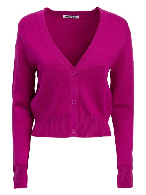 Influencer Cardigan  fuchsia