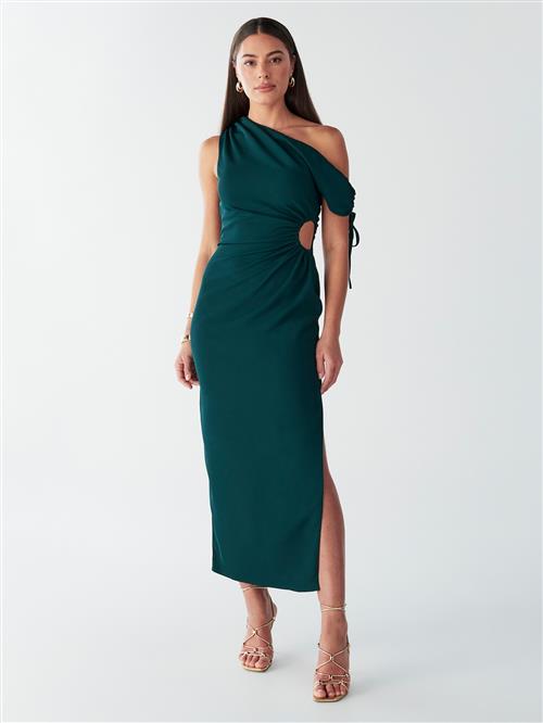 BWLDR Kjole 'BEVERLY MIDI DRESS'  grøn