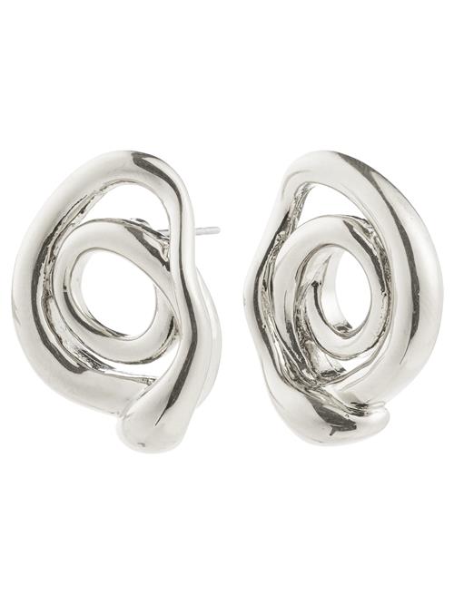 Pilgrim Øreringe ' Unfold '  sølv