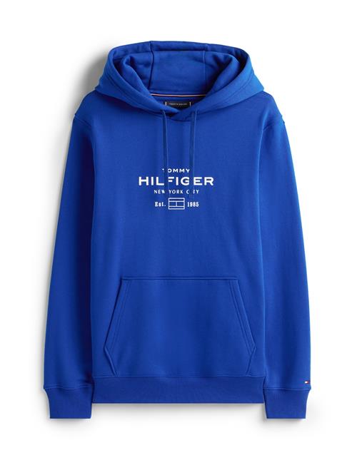 TOMMY HILFIGER Sweatshirt  blå / hvid
