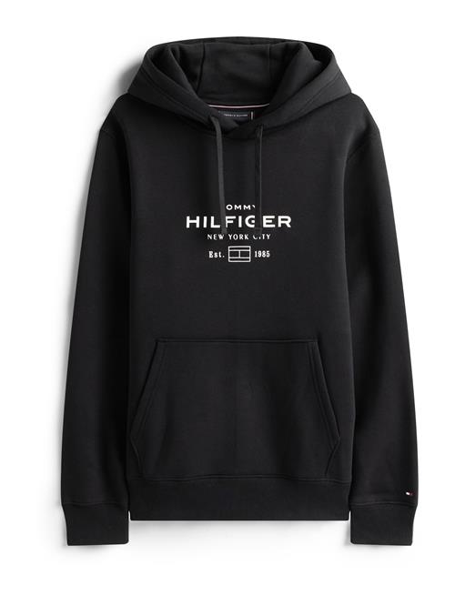 TOMMY HILFIGER Sweatshirt  sort / hvid