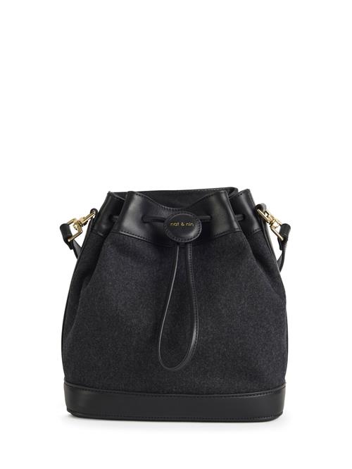 Nat&Nin Skuldertaske 'NORAH LAINE'  sort