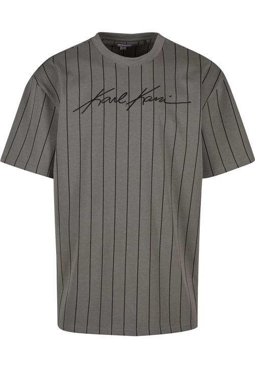 Karl Kani Bluser & t-shirts 'Autograph'  grå / sort