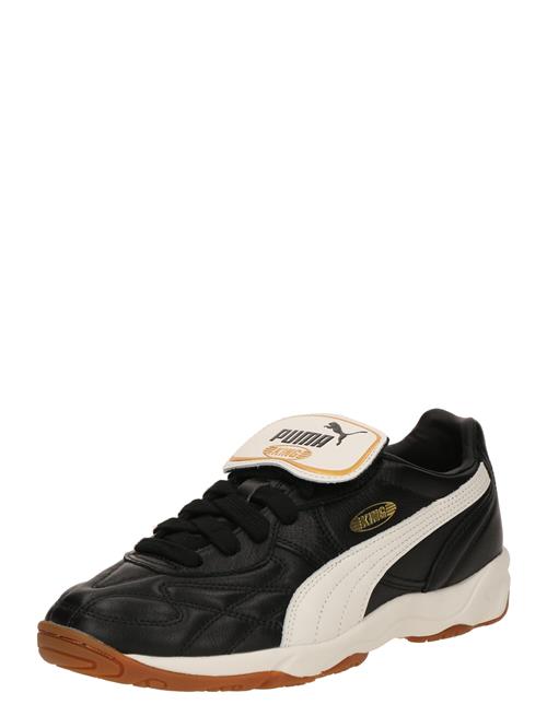 PUMA Sneaker low 'King'  guld / sort / hvid