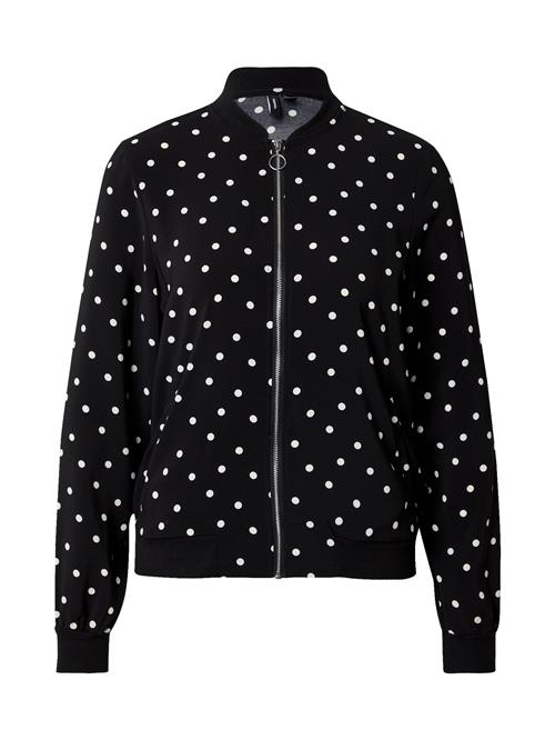 VERO MODA Overgangsjakke 'VMCOCO'  sort / hvid