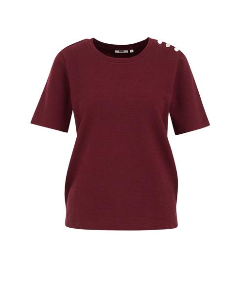 WE Fashion Shirts  vinrød