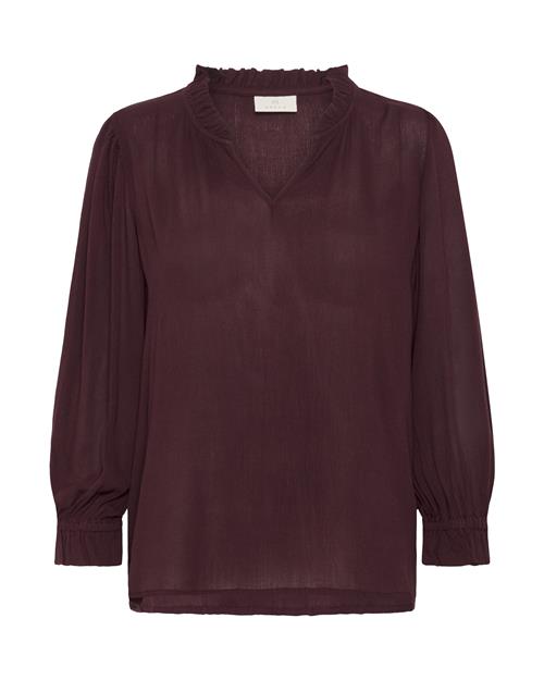 Kaffe Bluse 'KALiv'  bordeaux