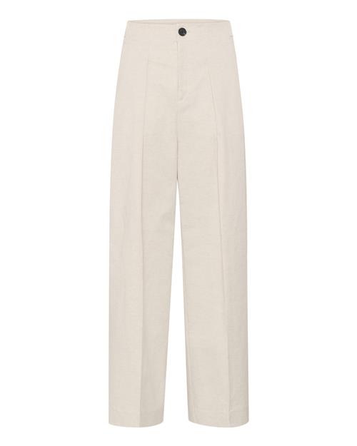 InWear Bukser med fals 'Wen'  beige-meleret