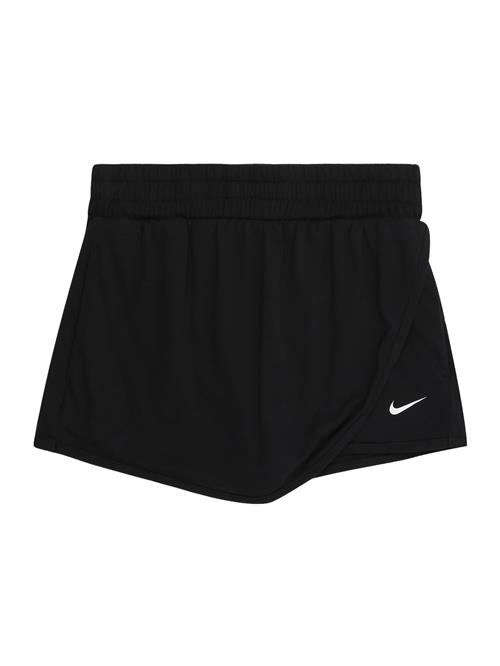 NIKE Sportsbukser 'BREEZY'  sort / hvid