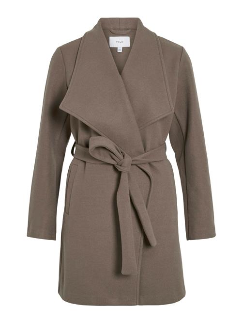 VILA Overgangsfrakke 'VICOOLEY'  taupe