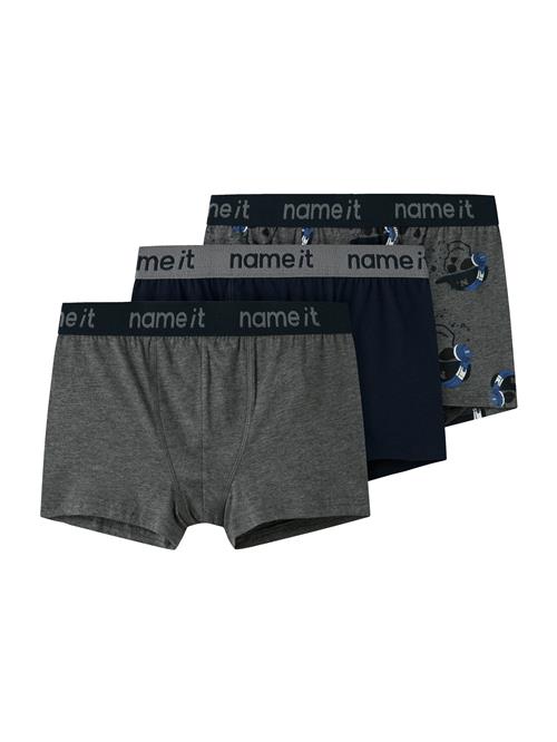 NAME IT Underbukser  mørkeblå / mørkegrå / sort / hvid