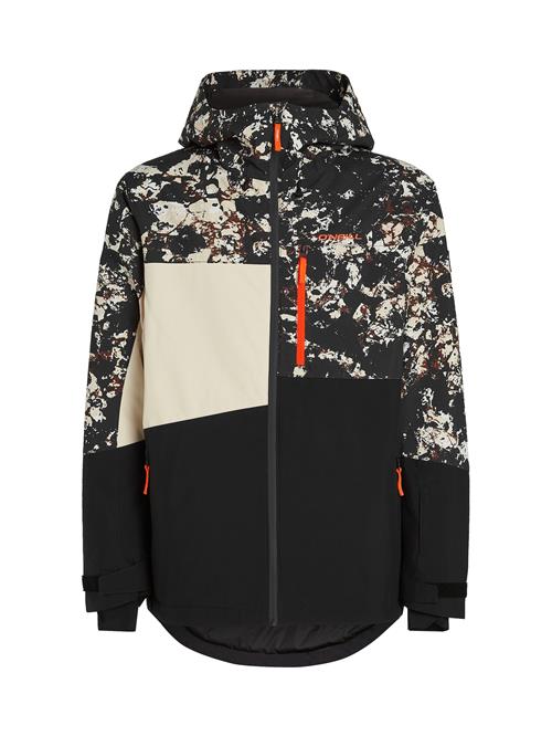 O'NEILL Udendørsjakke 'Fwc'Cruz'  stone / mørkeorange / sort