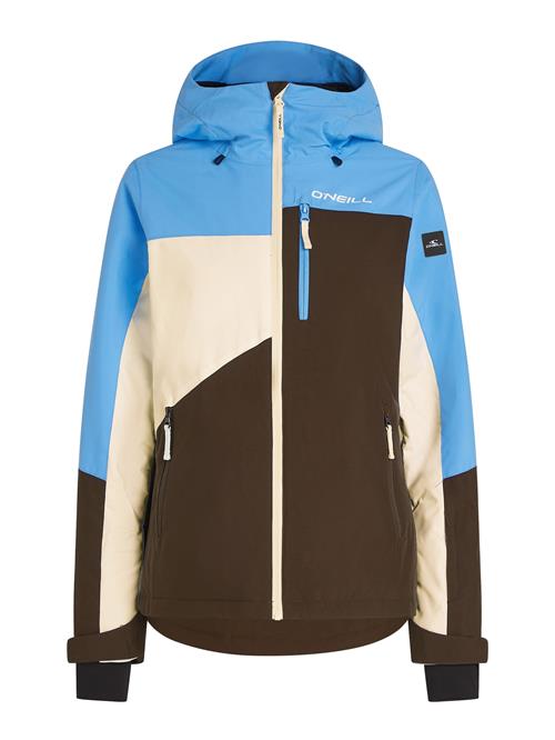 O'NEILL Sportsjakke 'Fwc'Cruz Triple'  lysebeige / azur / mørkebrun / sort