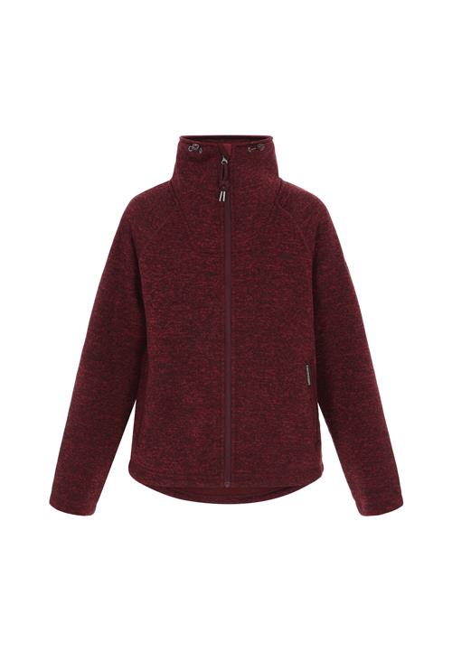 Schmuddelwedda Fleecejakke  burgunder