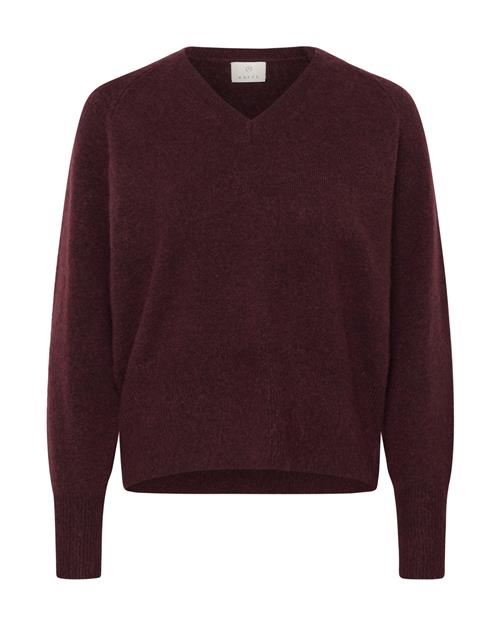 Kaffe Pullover 'KANiel'  vinrød