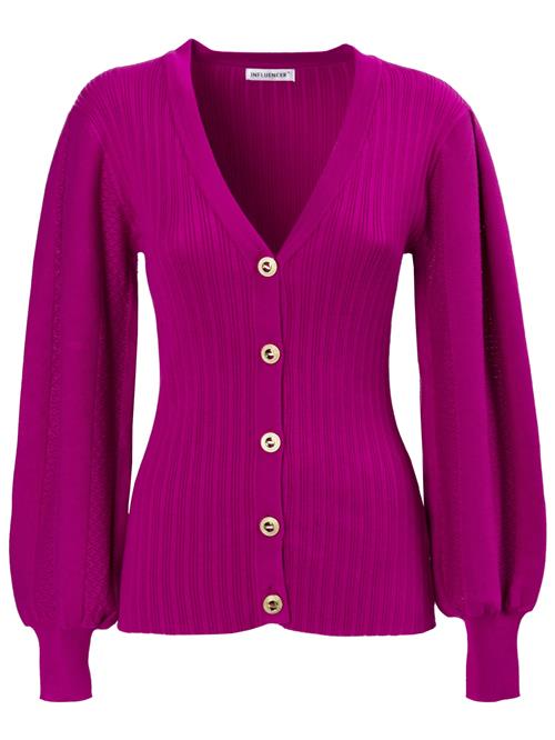 Influencer Cardigan  fuchsia
