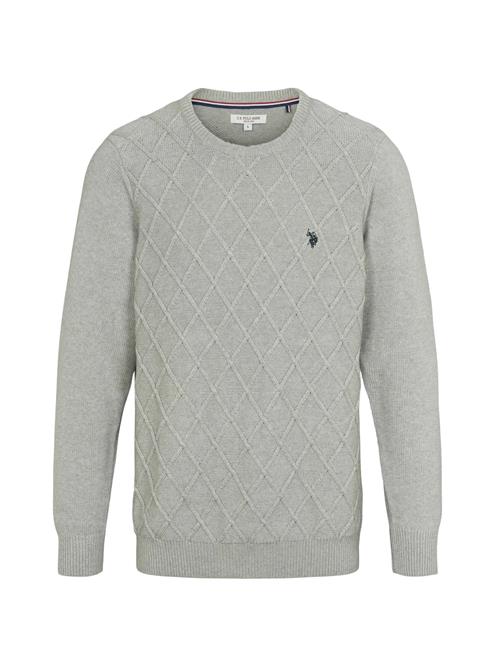 U.S. POLO ASSN. Pullover 'Remy'  grå-meleret