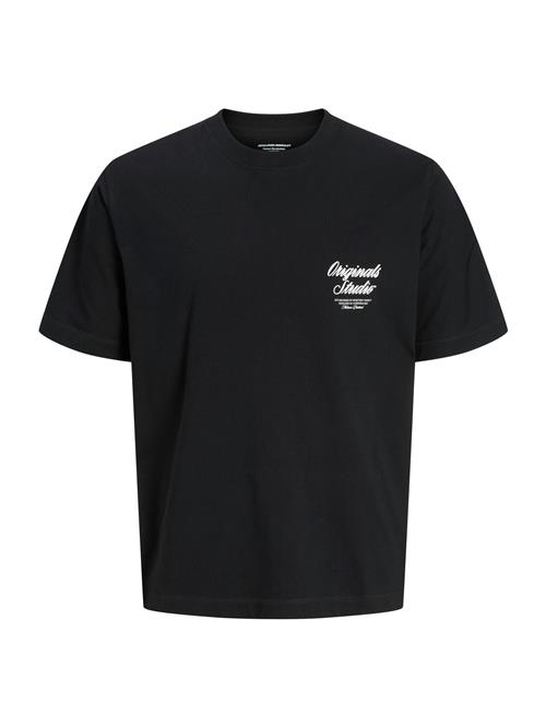 JACK & JONES Bluser & t-shirts 'JORNORREBRO'  sort / hvid