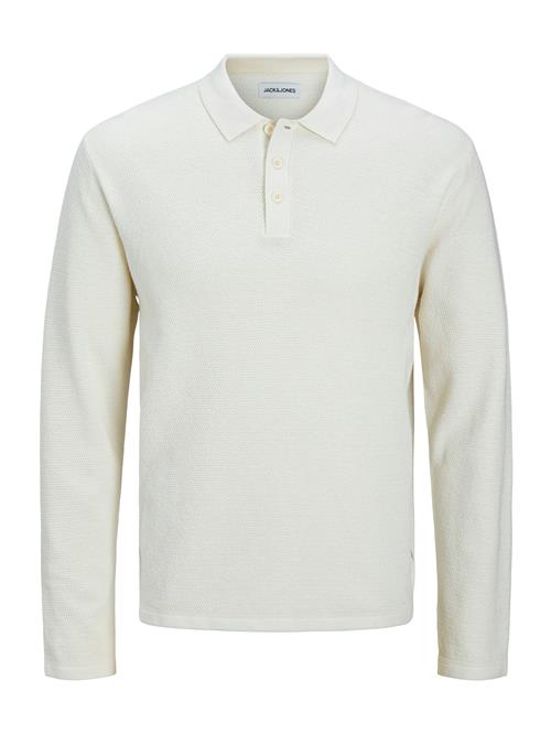 JACK & JONES Pullover 'JJEGeorge'  naturhvid