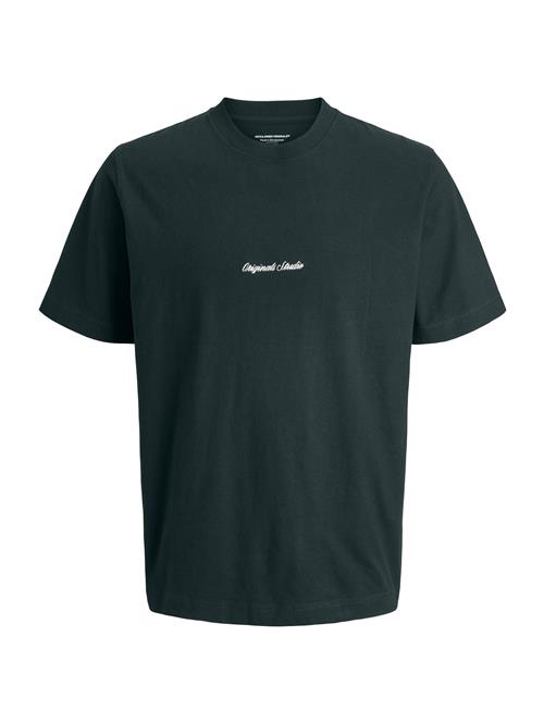 JACK & JONES Bluser & t-shirts 'JORNORREBRO'  gran / hvid