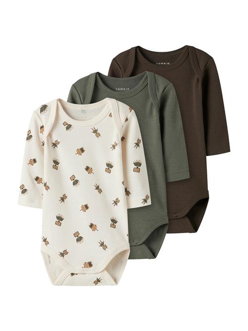 NAME IT Sparkedragt/Body  beige / creme / brun / siv