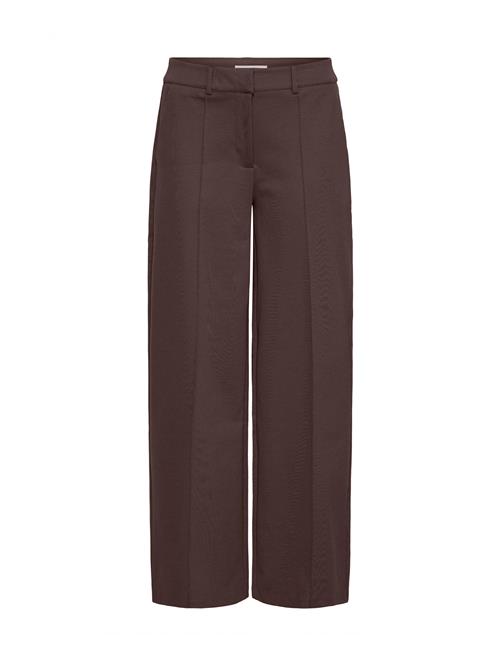 ICHI Bukser med fals 'IHKate'  choko