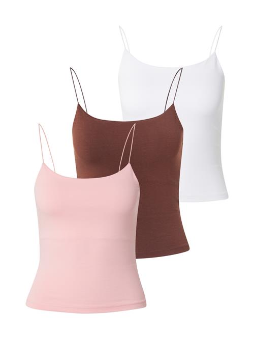 studioselect Overdel 'Lena'  choko / lyserød / hvid