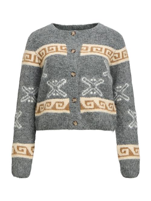 OBJECT Cardigan  beige / cognac / grå-meleret / hvid