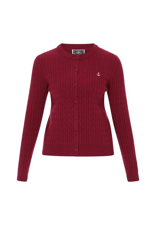 DreiMaster Maritim Cardigan  vinrød