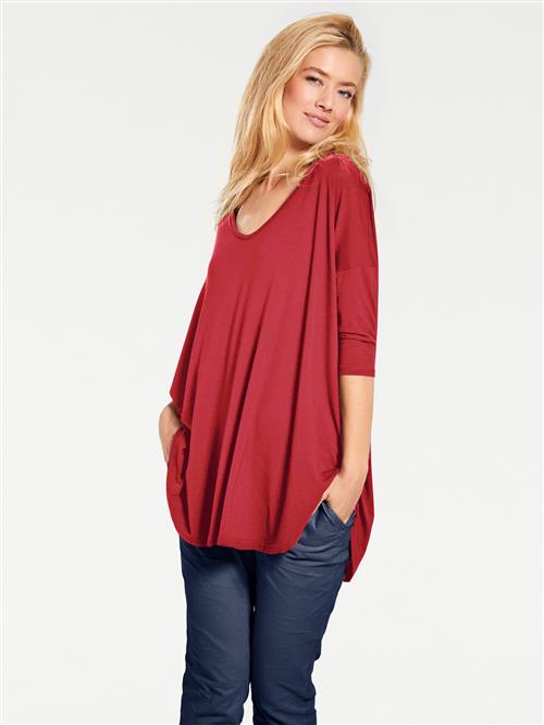 heine Oversized bluse  blodrød