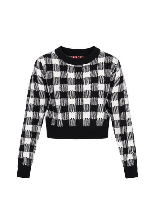 myMo ROCKS Pullover  grå / sort / hvid