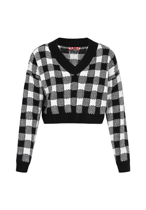 myMo ROCKS Pullover  sort / hvid