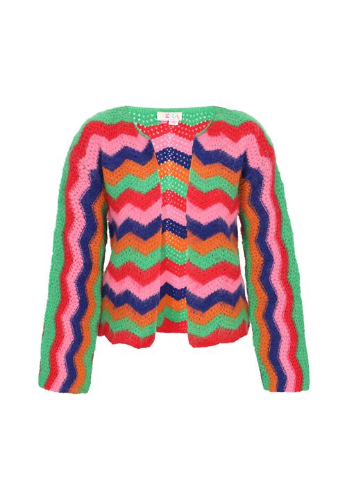 IZIA Cardigan  blå / grøn / pink / rød