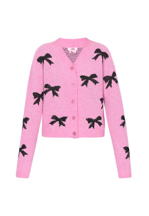 MYMO Cardigan  pink / sort