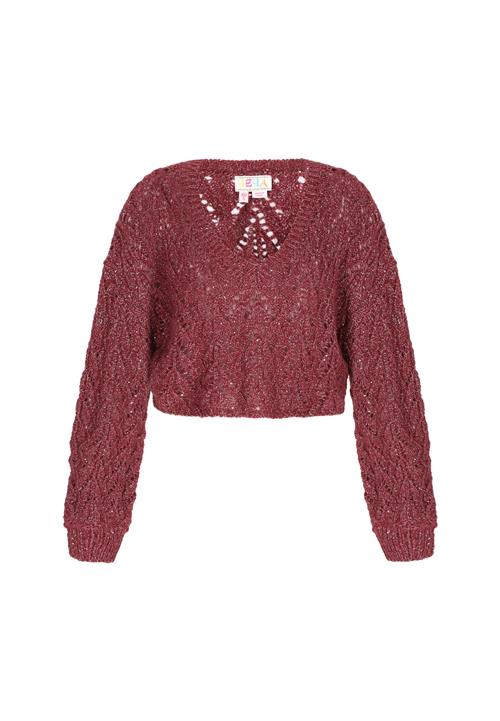 IZIA Pullover  burgunder