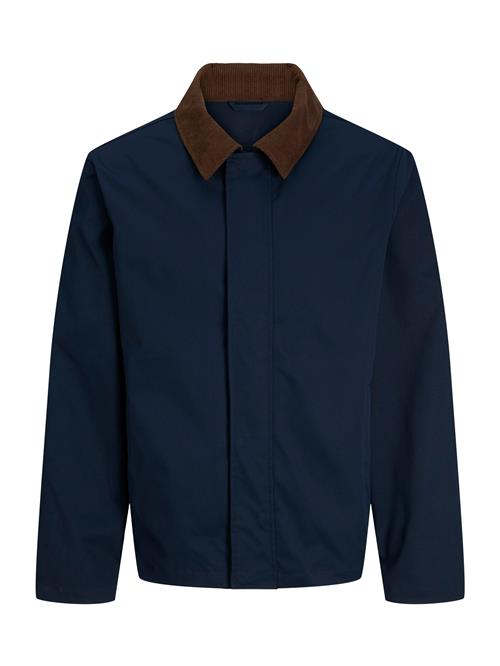JACK & JONES Overgangsjakke 'JJWilliam'  navy / karamel