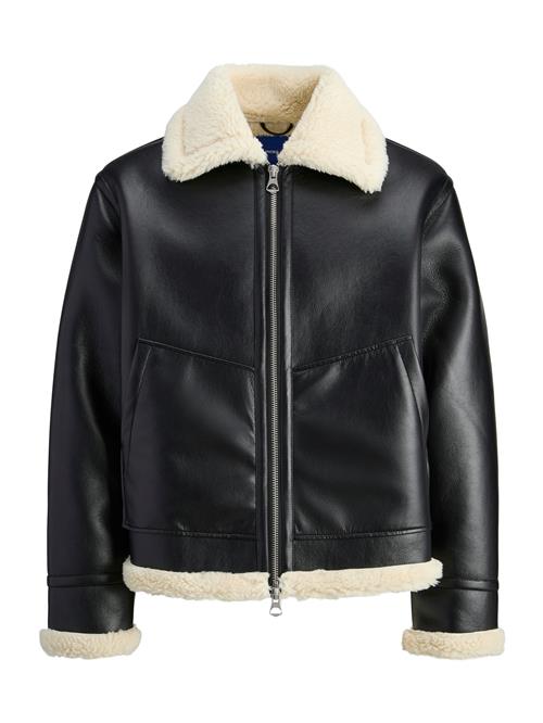 JACK & JONES Overgangsjakke 'JORLIVERPOOL'  creme / sort