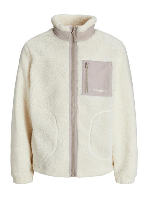 JACK & JONES Overgangsjakke 'JJESoho'  nude / uldhvid