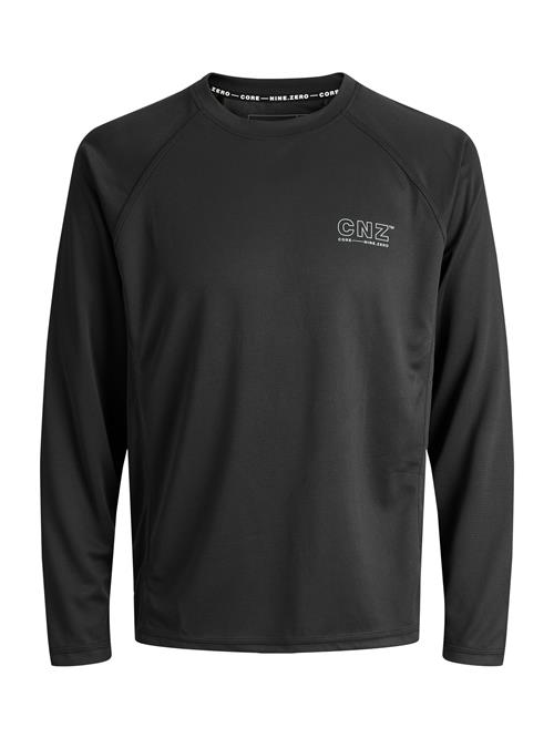 JACK & JONES Bluser & t-shirts 'JCOCNZ'  sort / hvid