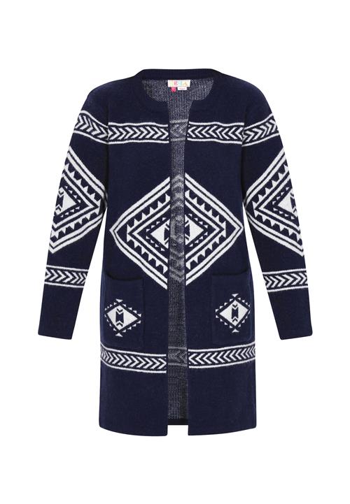 IZIA Cardigan  navy / hvid