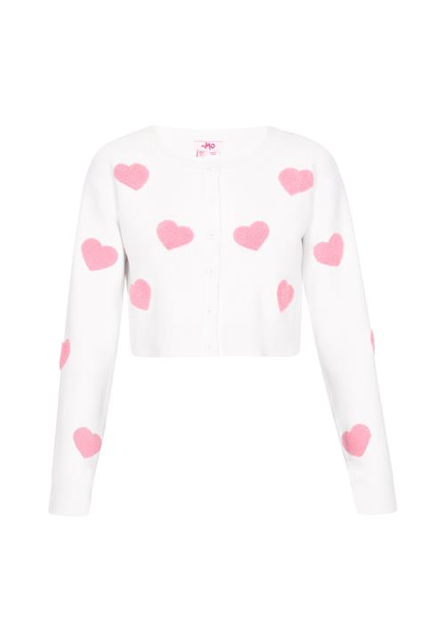 MYMO Cardigan  lys pink / offwhite