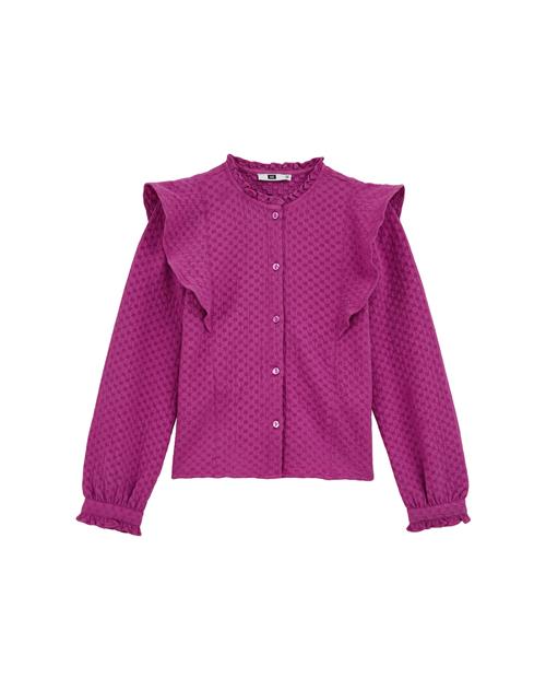 WE Fashion Cardigan  mørk pink