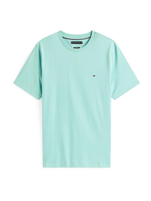 TOMMY HILFIGER Bluser & t-shirts 'ESS SEASONAL'  aqua