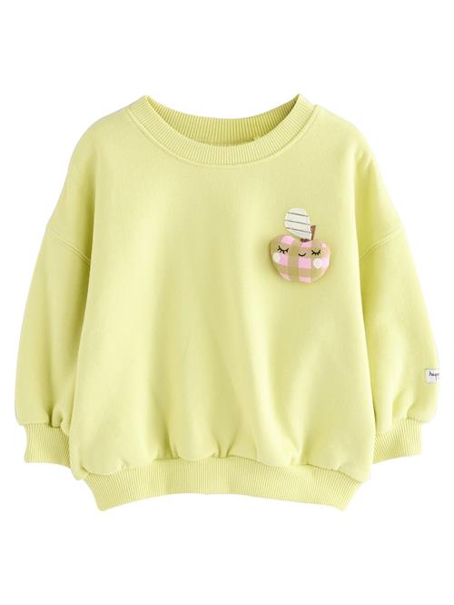 Next Sweatshirt  lime / sort
