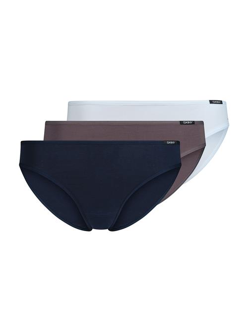 Skiny Slip 'Essentials Rio'  navy / choko / hvid