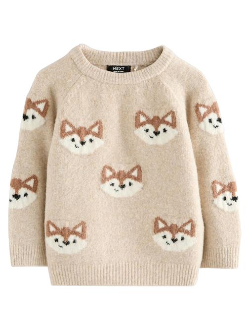 Next Pullover  beige / brun / sort / hvid